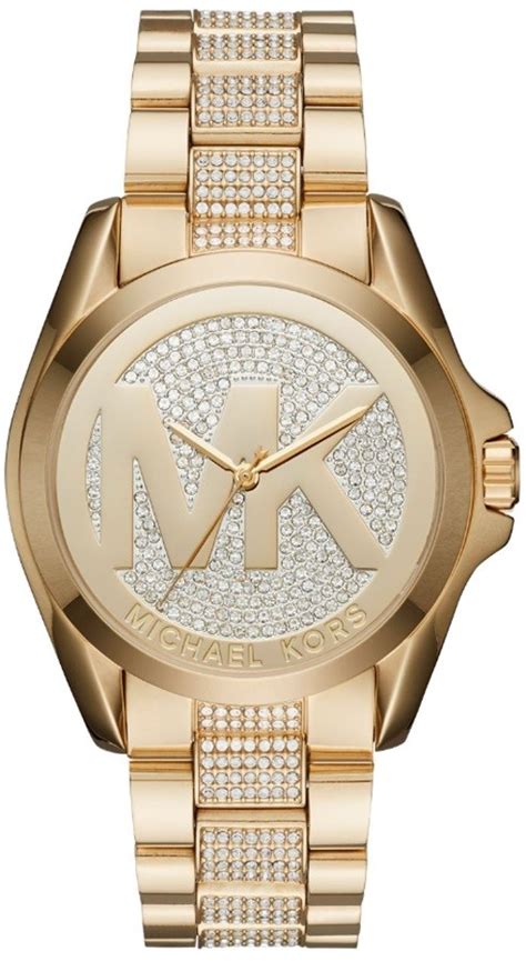 michael kors watch mk 6487|Michael Kors Bradshaw Gold Tone Pave Women's Watch MK6487.